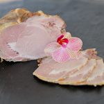 Kalter Braten vom Schweinehals geschnitten